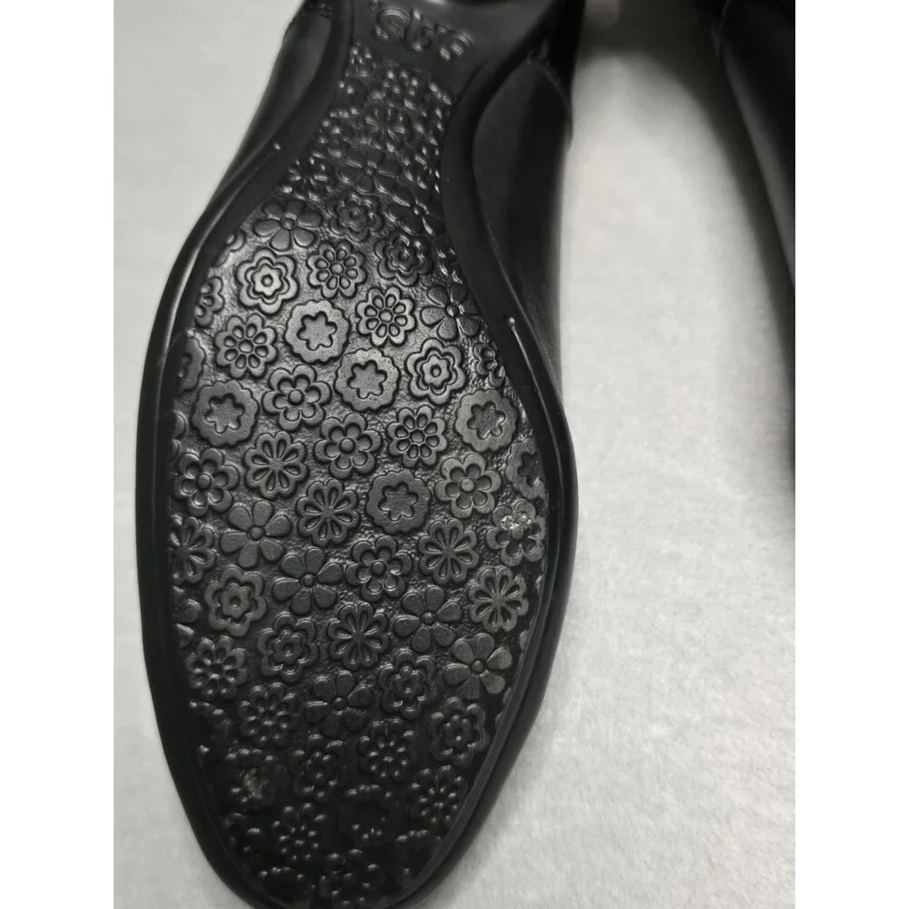 SAS Isabel Mary Jane Heels Black Patent Cap Toe Comfort Shoes Women’s 9 Slim EUC - Picture 9 of 11